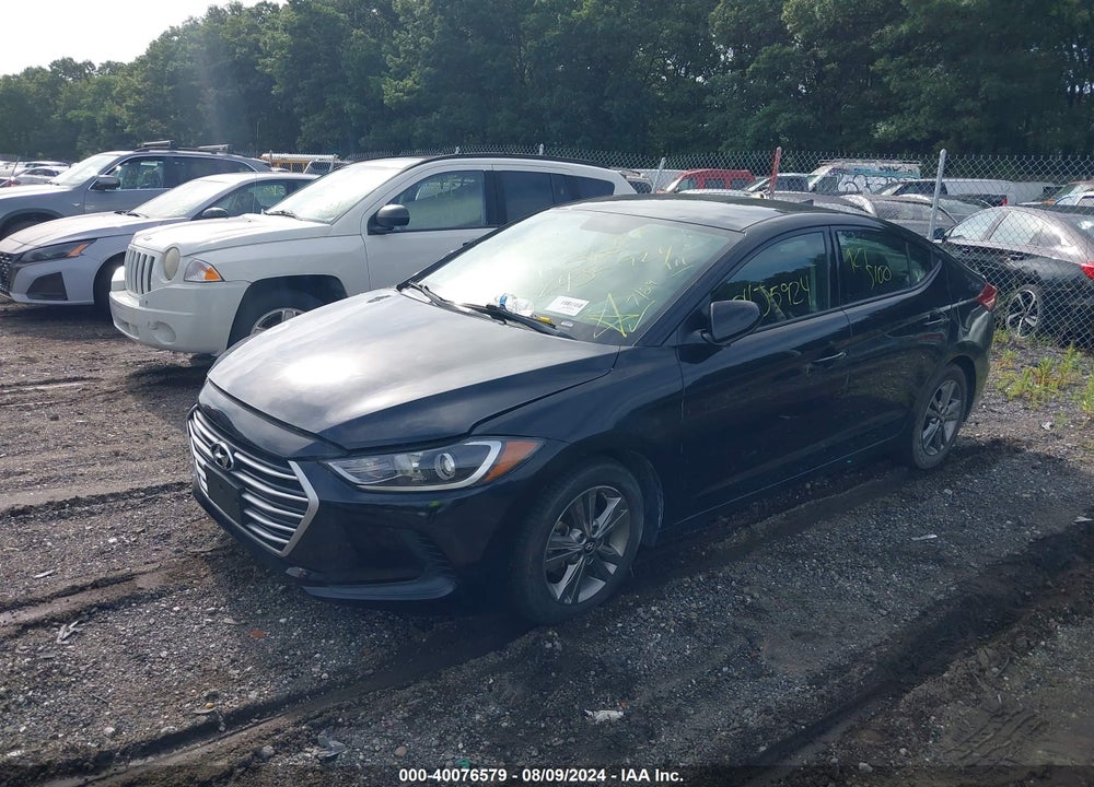 2018 HYUNDAI ELANTRA SEL VIN: 5NPD84LF5JH281217