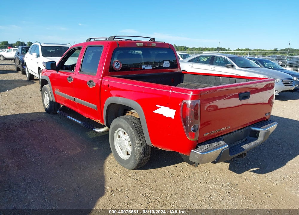 2005 CHEVROLET COLORADO LS VIN: 1GCDT136058214848