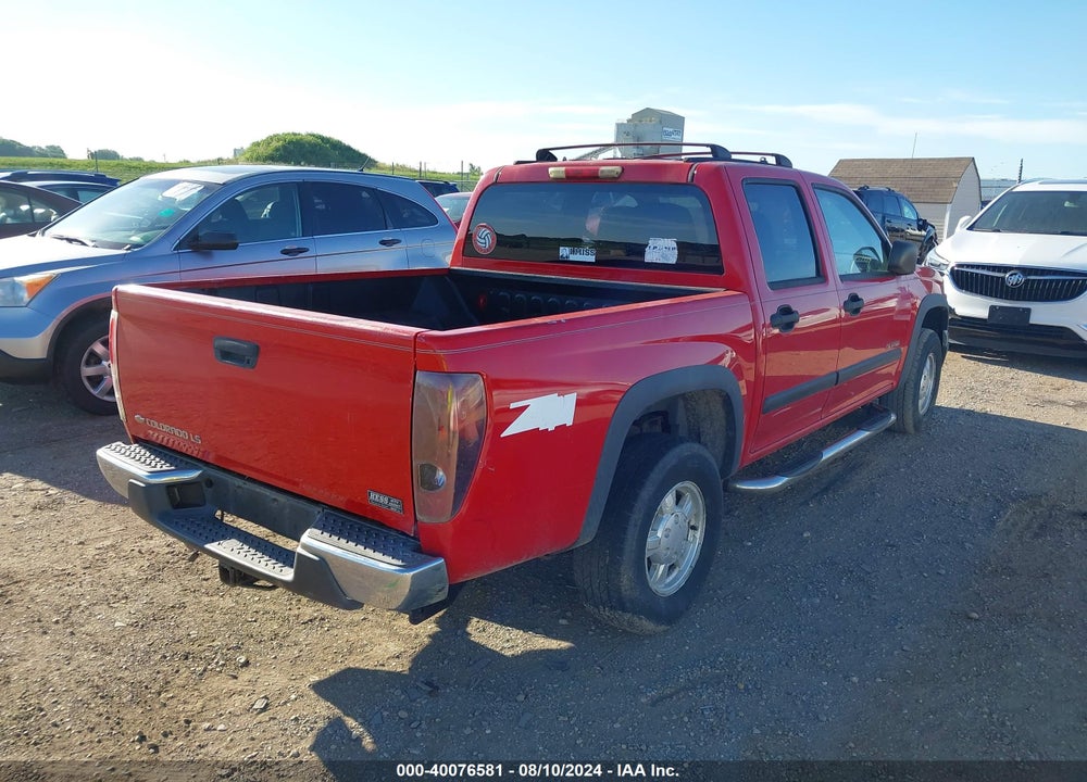 2005 CHEVROLET COLORADO LS VIN: 1GCDT136058214848