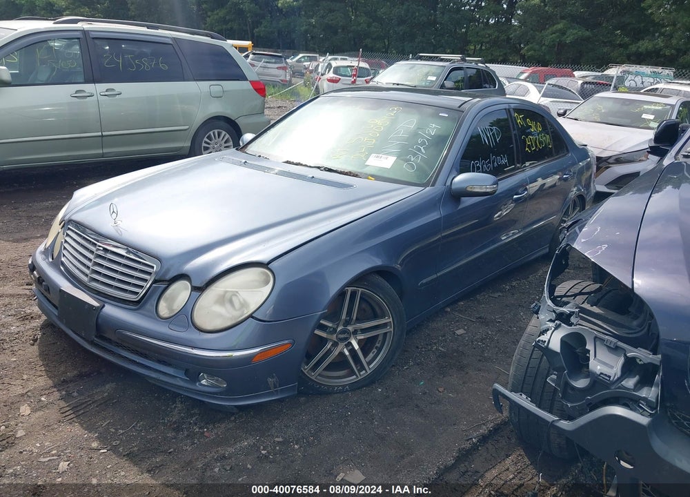 2006 MERCEDES-BENZ E 500 4MATIC VIN: WDBUF83J26X187985
