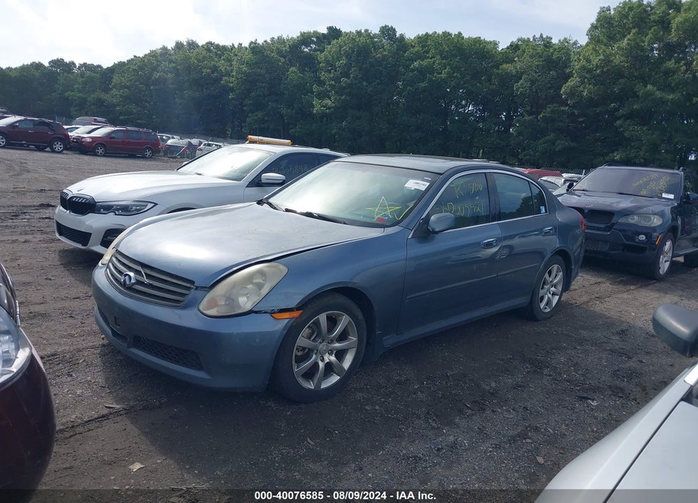 2006 INFINITI G35X VIN: JNKCV51F26M611534