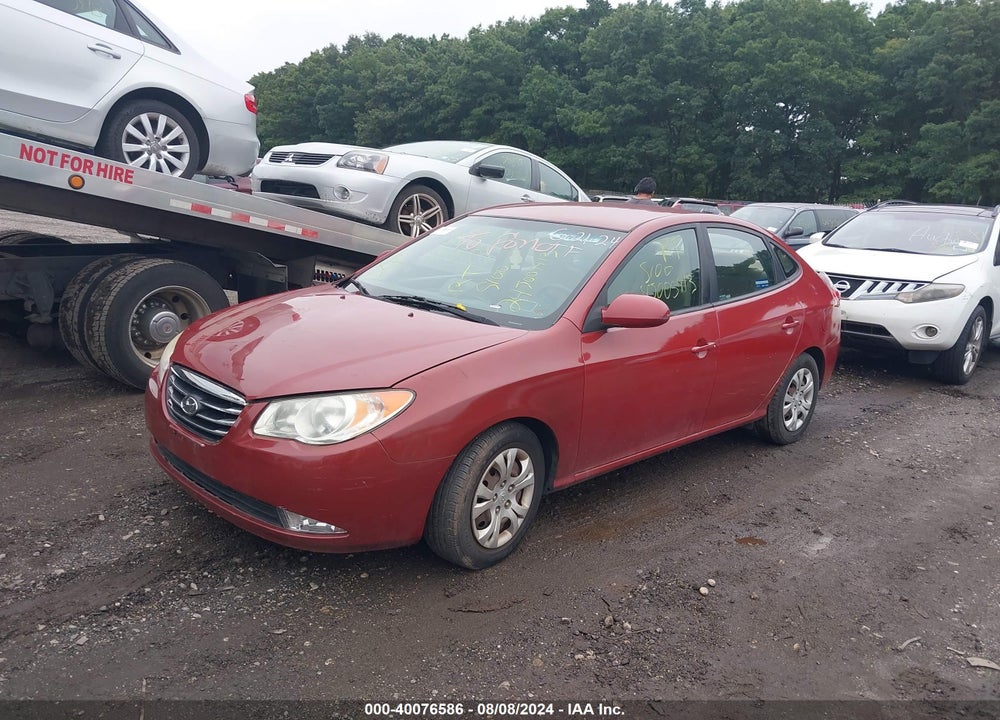2010 HYUNDAI ELANTRA GLS VIN: KMHDU4AD4AU112420