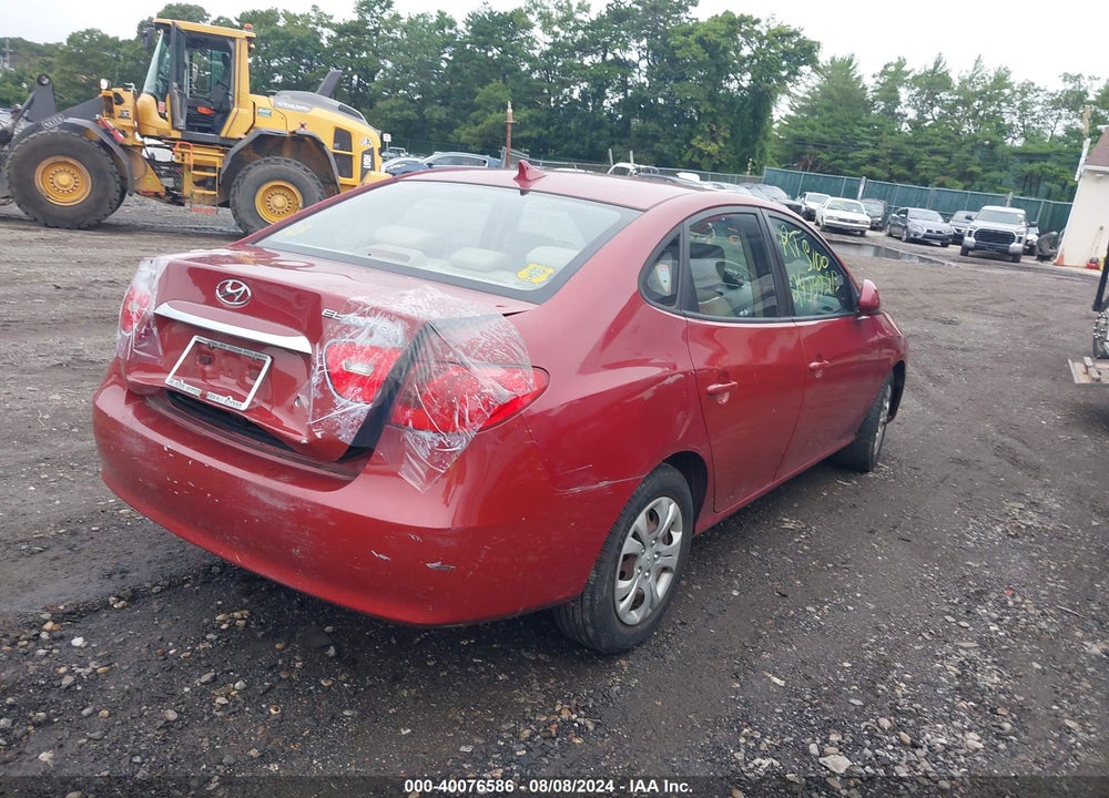 2010 HYUNDAI ELANTRA GLS VIN: KMHDU4AD4AU112420