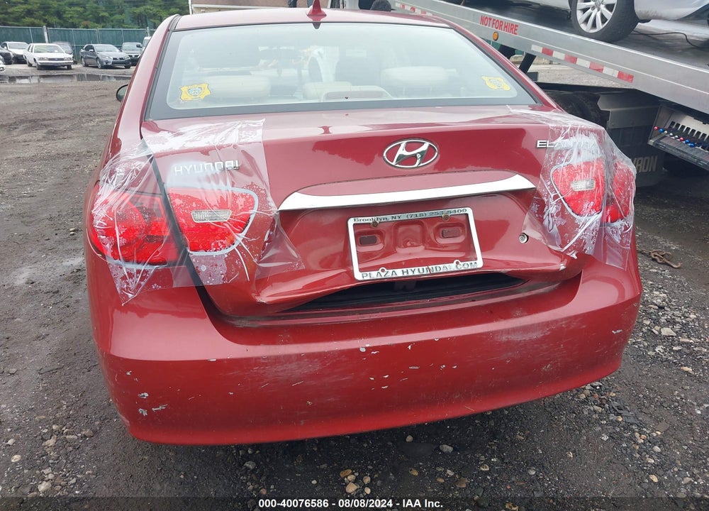 2010 HYUNDAI ELANTRA GLS VIN: KMHDU4AD4AU112420
