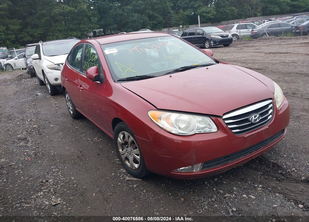 2010 HYUNDAI ELANTRA GLS VIN: KMHDU4AD4AU112420