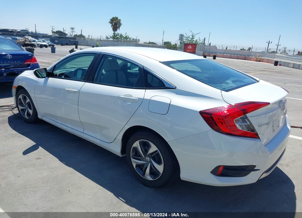 2020 HONDA CIVIC LX VIN: 2HGFC2F63LH546303