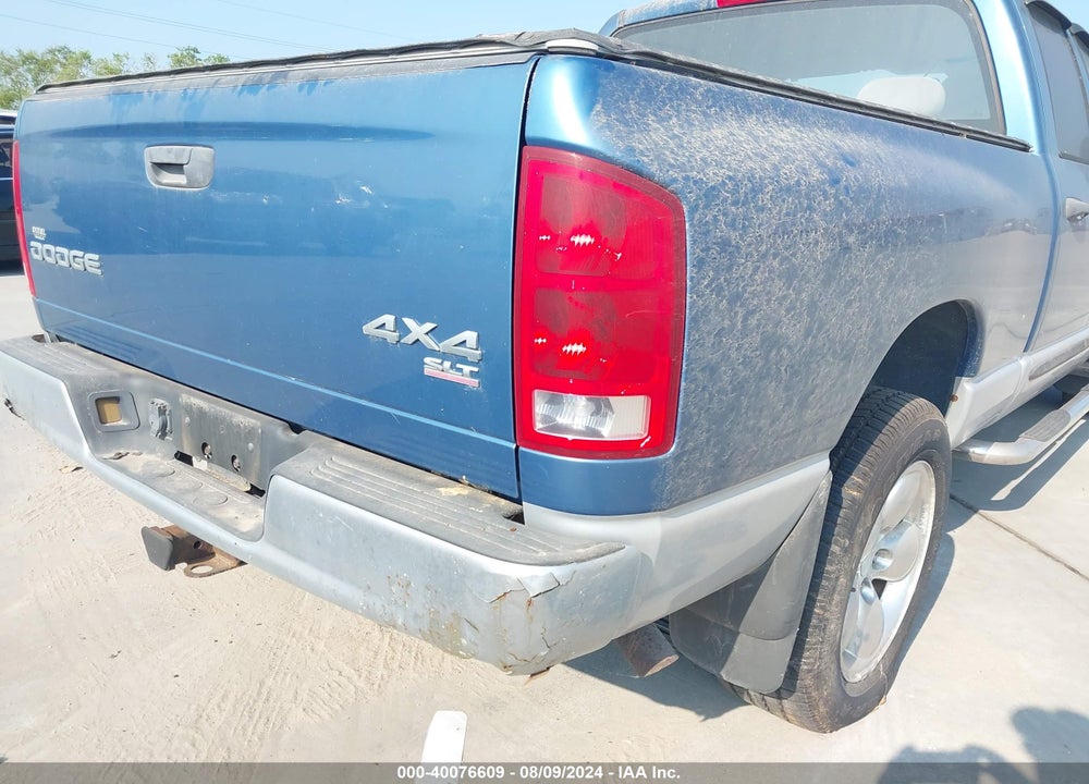 2004 DODGE RAM 1500 SLT/LARAMIE VIN: 1D7HU18D84J241766
