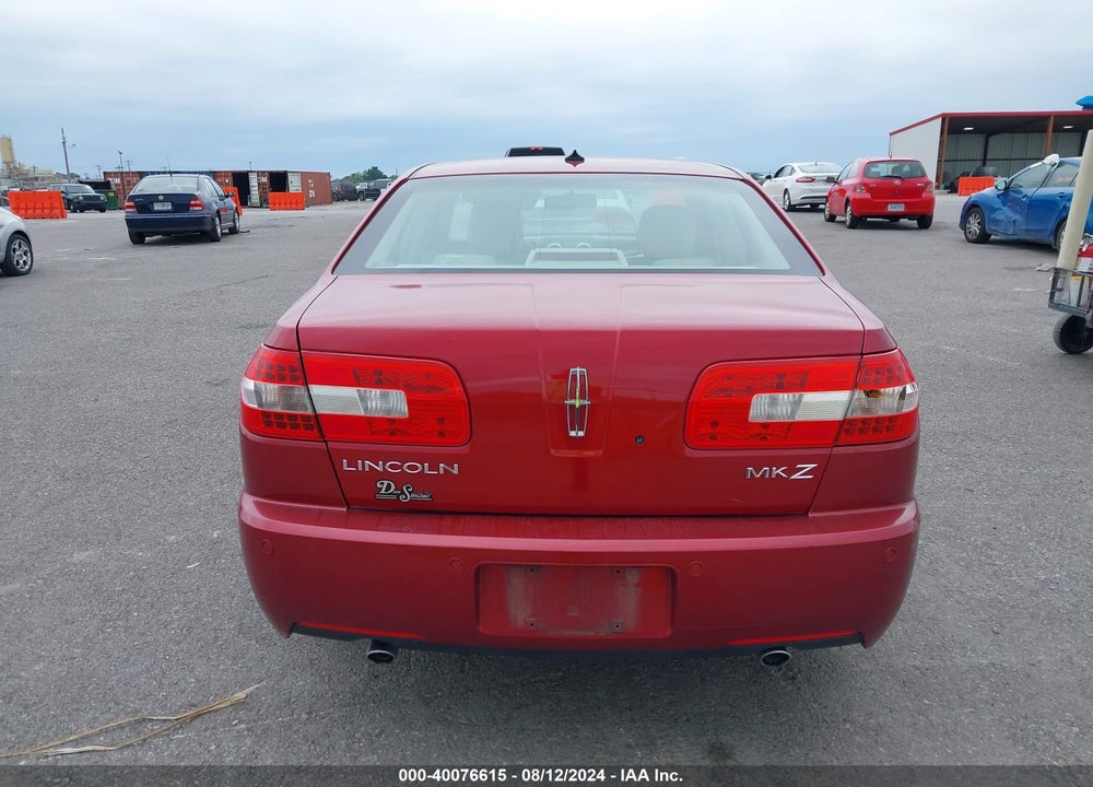 2009 LINCOLN MKZ VIN: 3LNHM26T79R605825