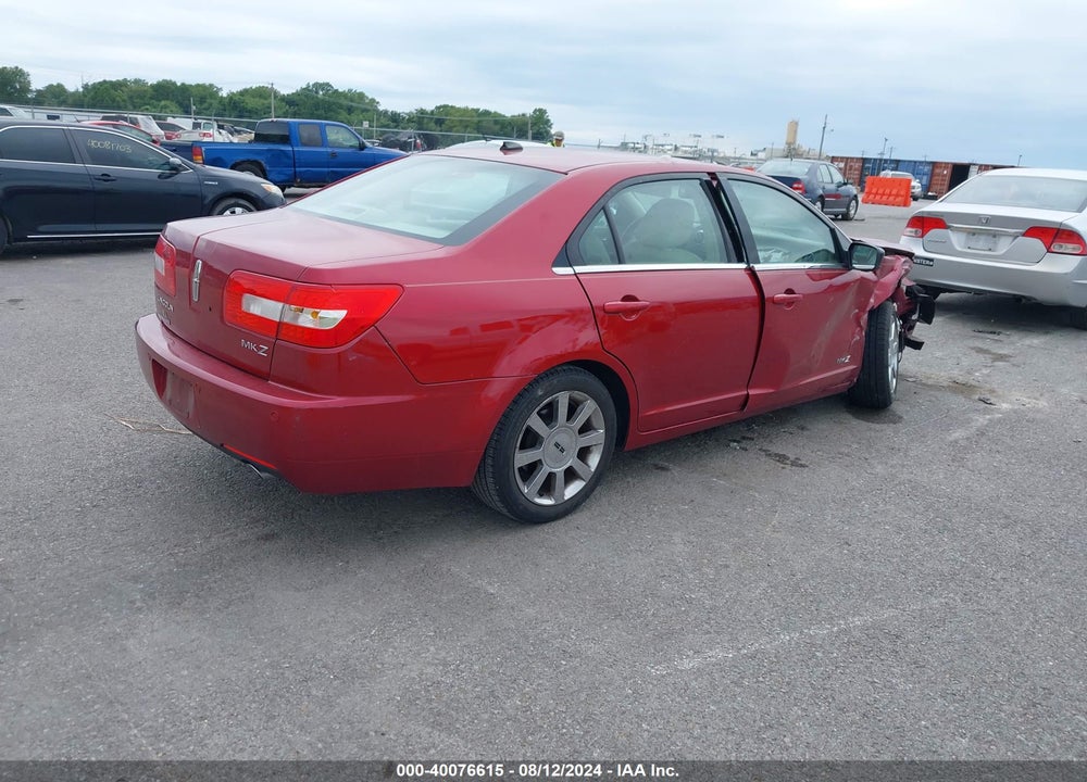 2009 LINCOLN MKZ VIN: 3LNHM26T79R605825