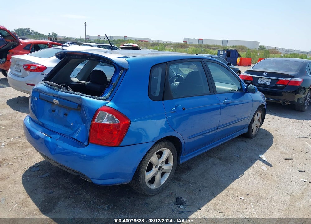 2007 KIA SPECTRA5 SX VIN: KNAFE161175002917
