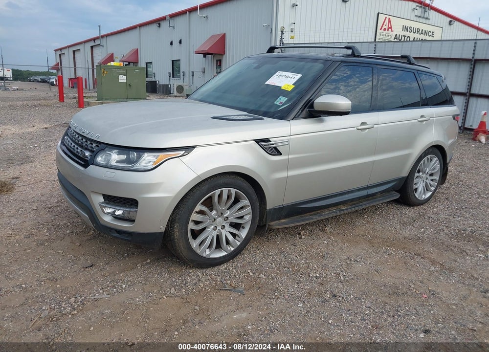 2014 LAND ROVER RANGE ROVER SPORT 3.0L V6 SUPERCHARGED HSE VIN: SALWR2WF0EA330349