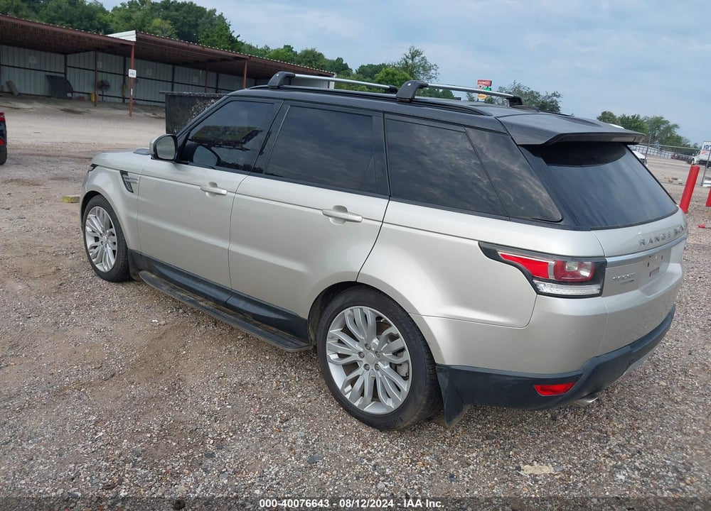 2014 LAND ROVER RANGE ROVER SPORT 3.0L V6 SUPERCHARGED HSE VIN: SALWR2WF0EA330349