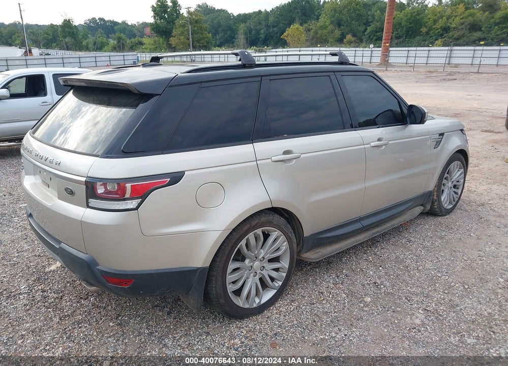 2014 LAND ROVER RANGE ROVER SPORT 3.0L V6 SUPERCHARGED HSE VIN: SALWR2WF0EA330349