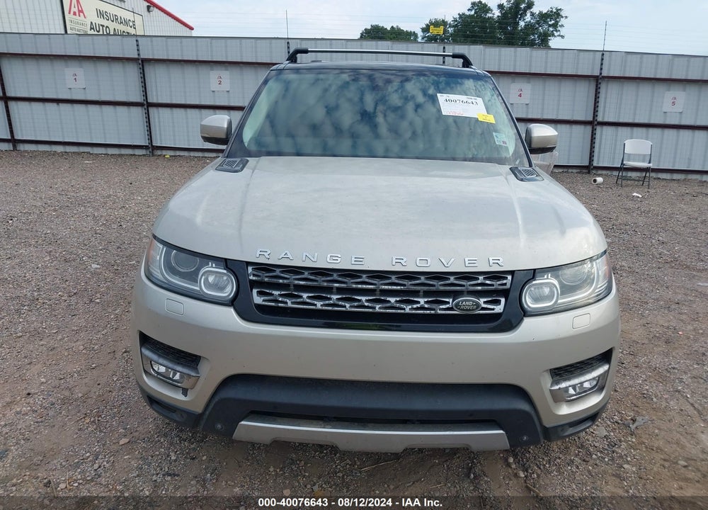 2014 LAND ROVER RANGE ROVER SPORT 3.0L V6 SUPERCHARGED HSE VIN: SALWR2WF0EA330349