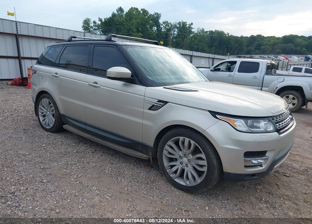 2014 LAND ROVER RANGE ROVER SPORT 3.0L V6 SUPERCHARGED HSE VIN: SALWR2WF0EA330349