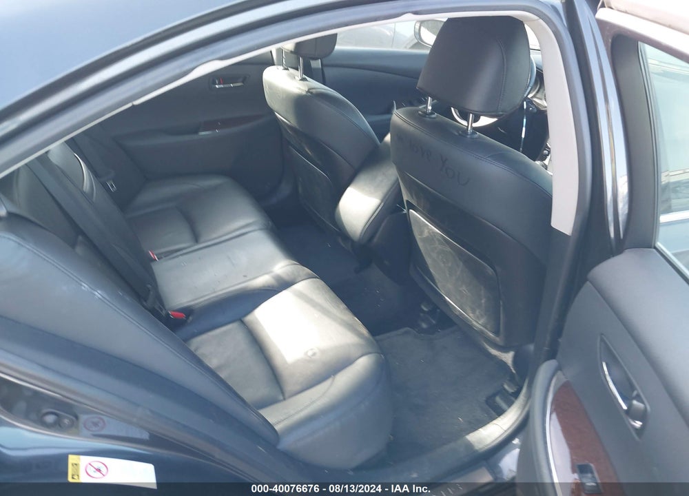 2011 LEXUS ES 350 VIN: JTHBK1EG2B2436711