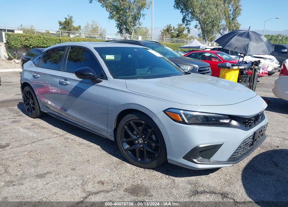 2022 HONDA CIVIC SPORT VIN: 19XFL2H82NE005819