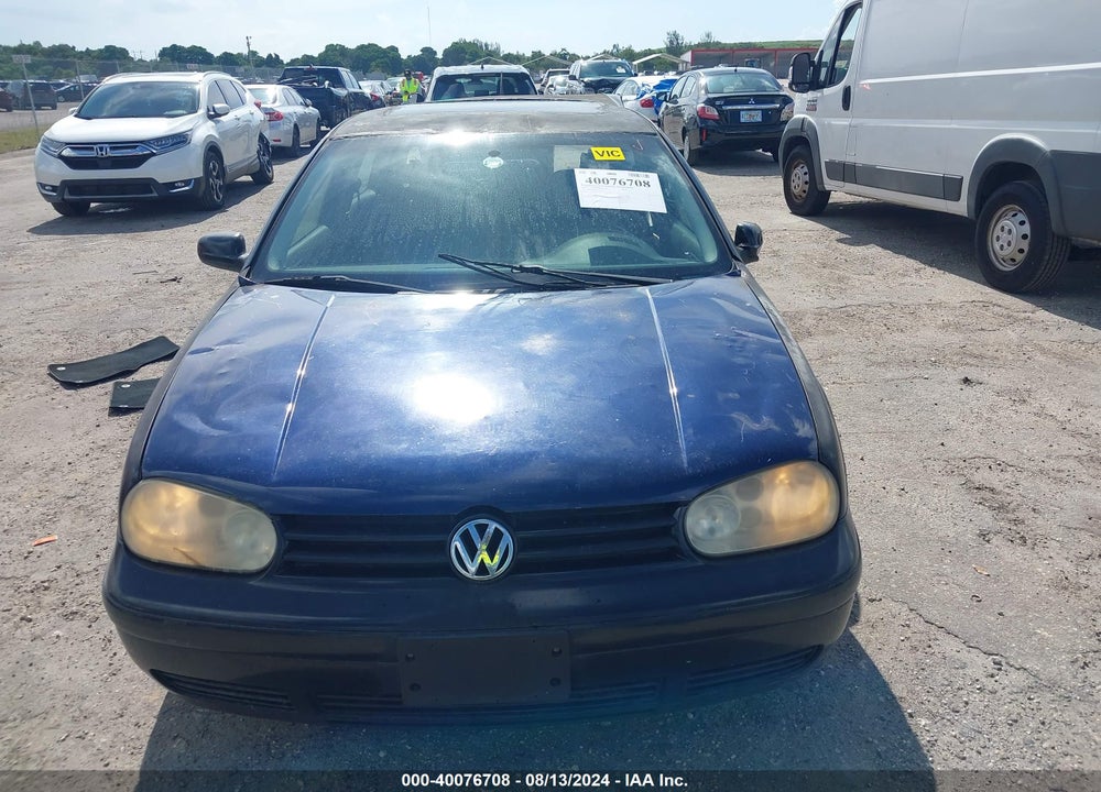 2001 VOLKSWAGEN GTI VIN: 9BWDD61J114056125