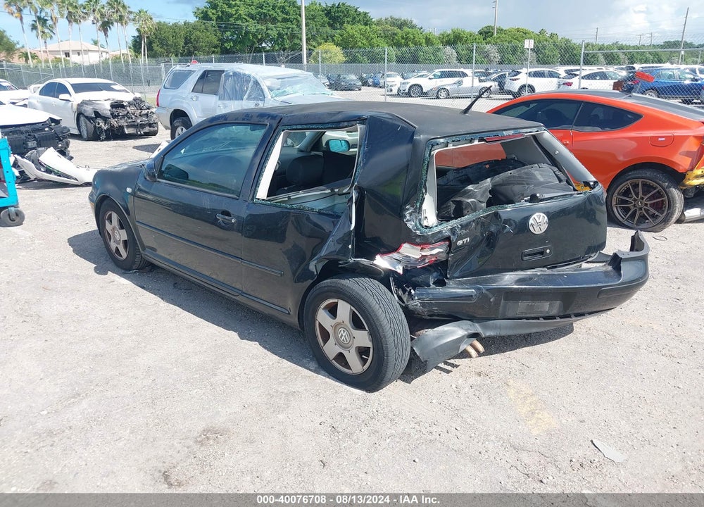 2001 VOLKSWAGEN GTI VIN: 9BWDD61J114056125