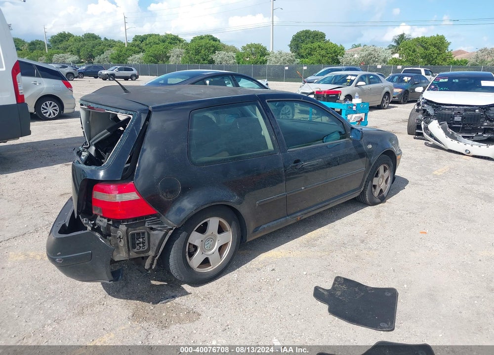 2001 VOLKSWAGEN GTI VIN: 9BWDD61J114056125