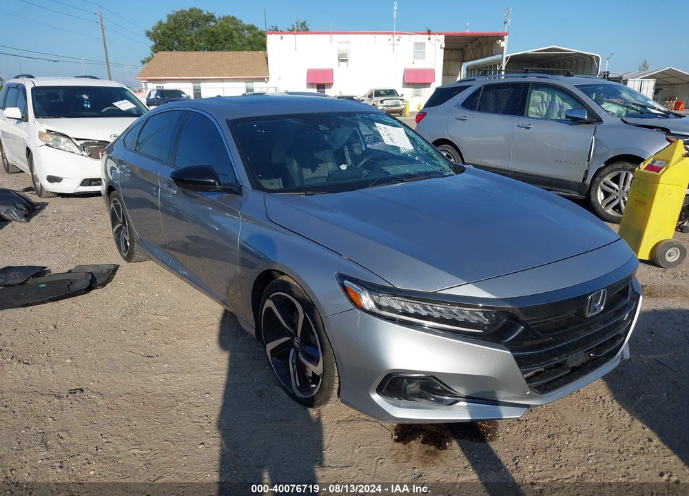 2022 HONDA ACCORD SPORT 2.0T VIN: 1HGCV2F35NA015561