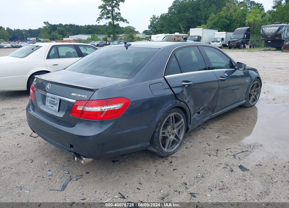 2010 MERCEDES-BENZ E 63 AMG VIN: WDDHF7HB7AA121576