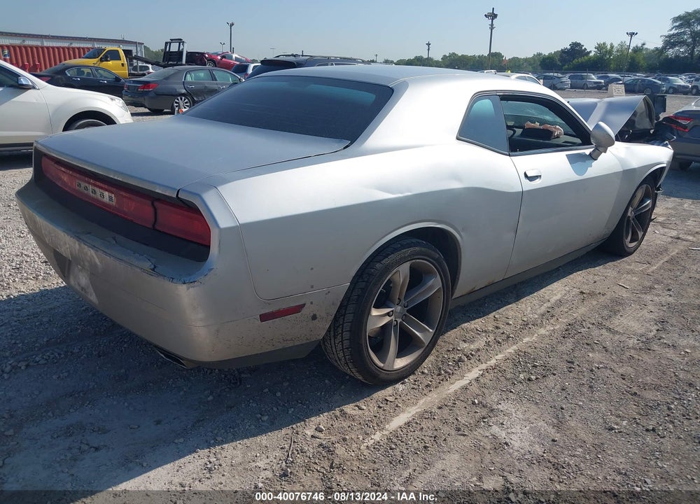 2012 DODGE CHALLENGER VIN: 2C3CDYAGXCH246294