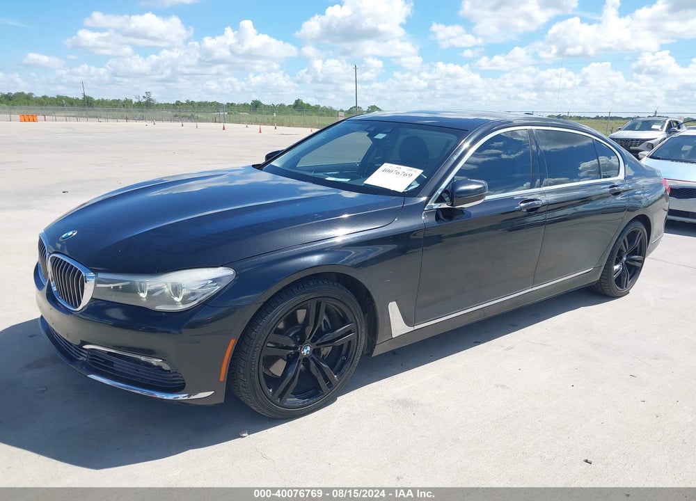 2016 BMW 740I VIN: WBA7E2C54GG546690