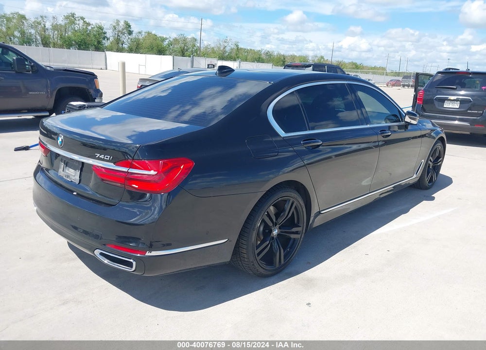 2016 BMW 740I VIN: WBA7E2C54GG546690