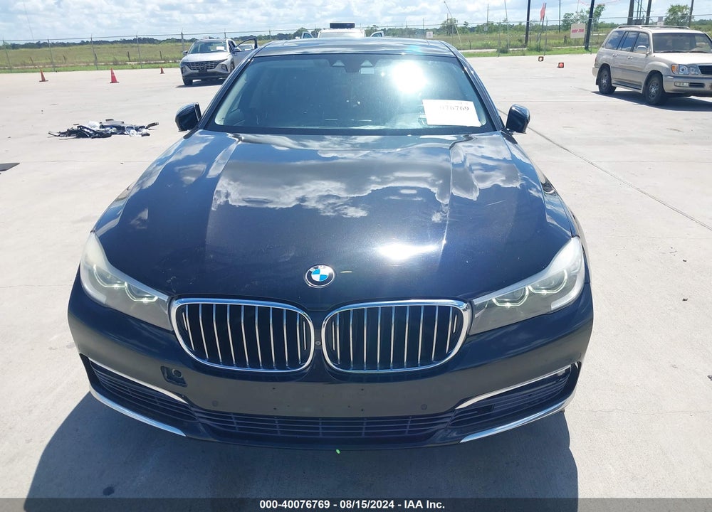 2016 BMW 740I VIN: WBA7E2C54GG546690