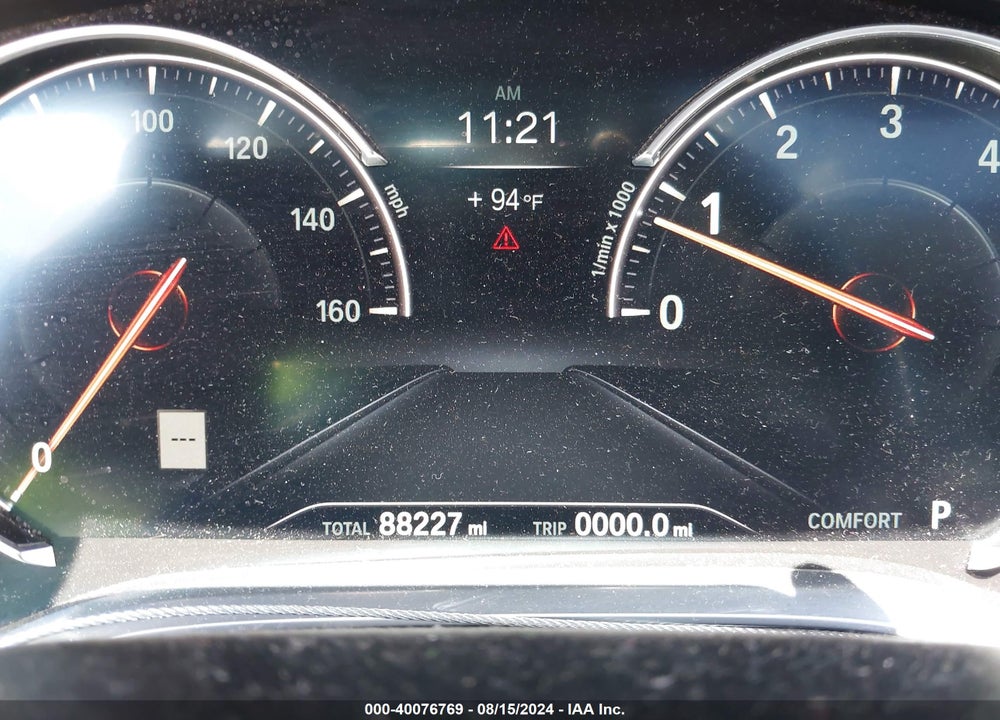 2016 BMW 740I VIN: WBA7E2C54GG546690