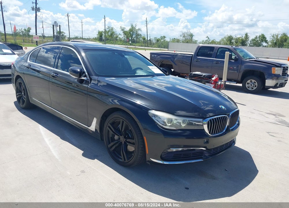 2016 BMW 740I VIN: WBA7E2C54GG546690