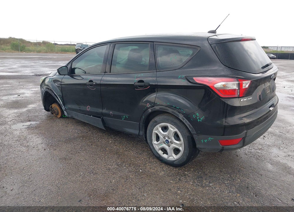 2017 FORD ESCAPE S VIN: 1FMCU0F71HUB79106