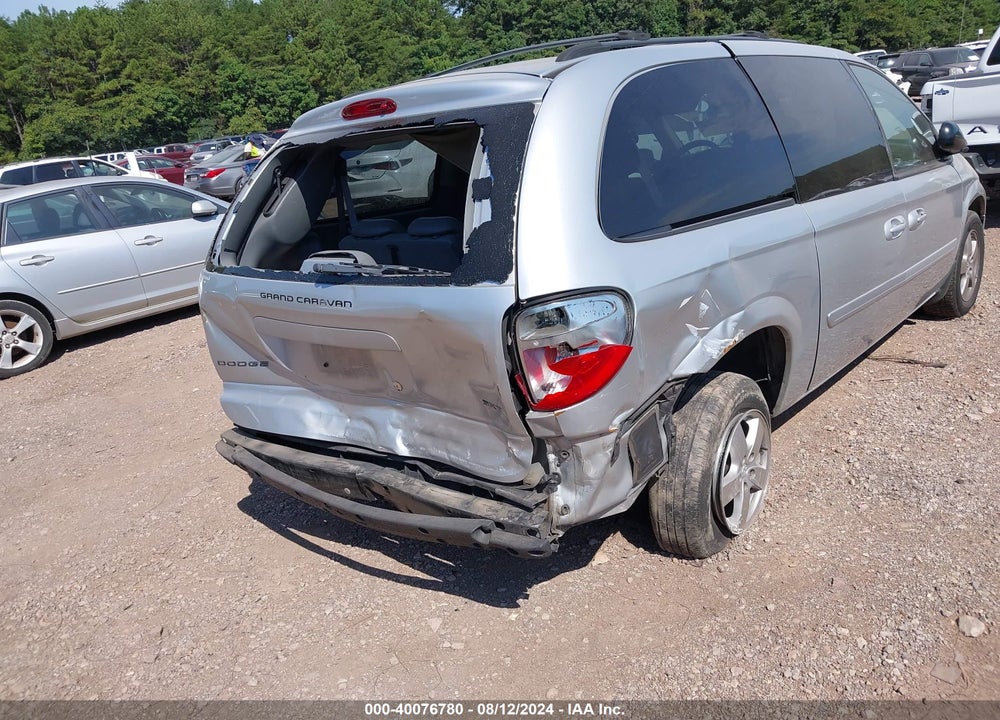 2006 DODGE GRAND CARAVAN SXT VIN: 2D4GP44L96R699913