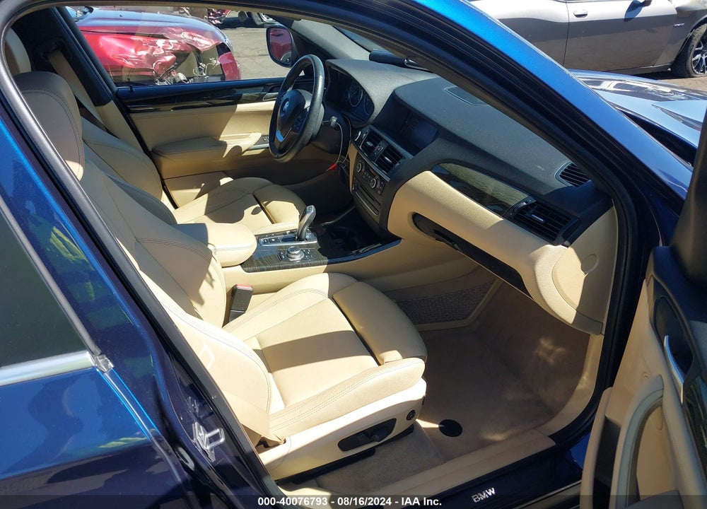 2013 BMW X3 XDRIVE28I VIN: 5UXWX9C59D0A26654
