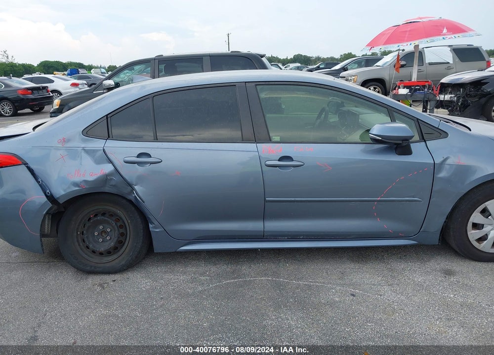 2021 TOYOTA COROLLA L VIN: JTDDPMAE4MJ171817