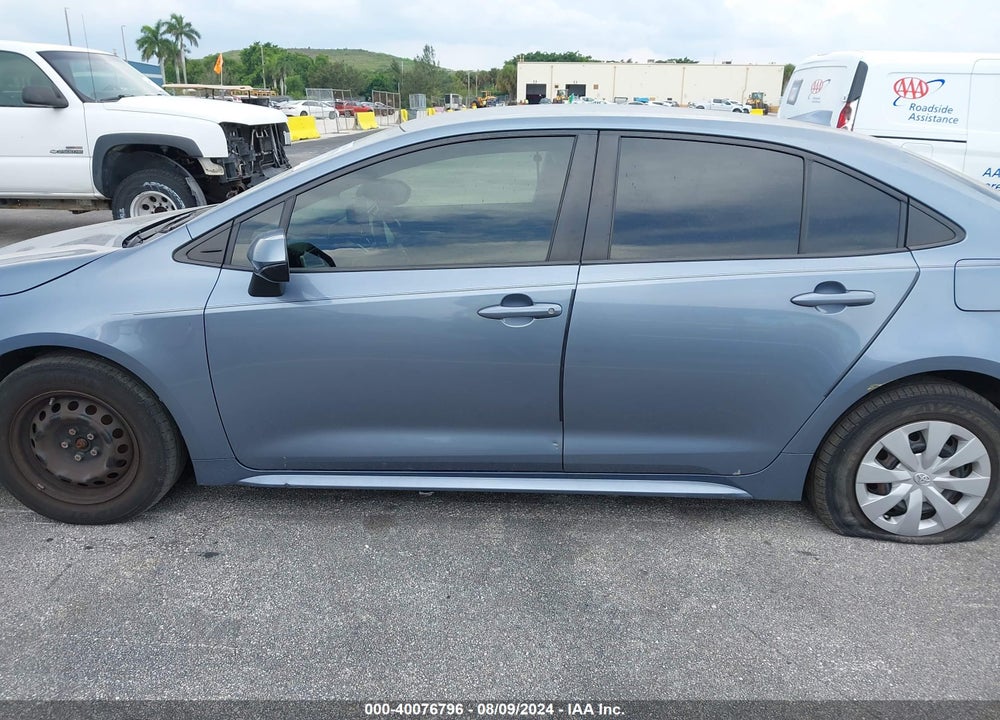 2021 TOYOTA COROLLA L VIN: JTDDPMAE4MJ171817
