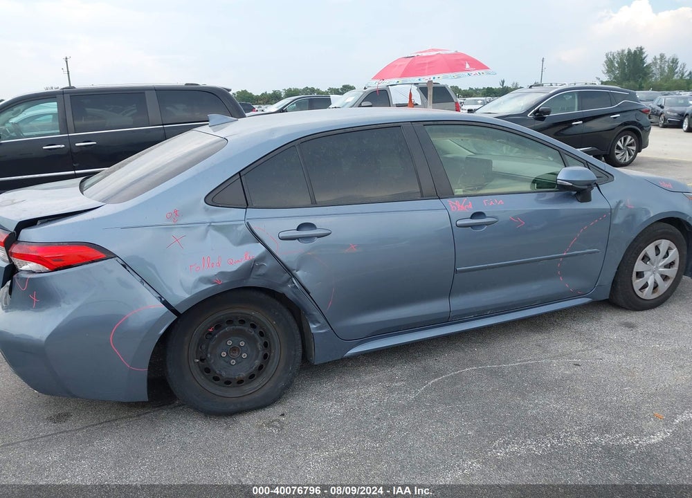 2021 TOYOTA COROLLA L VIN: JTDDPMAE4MJ171817