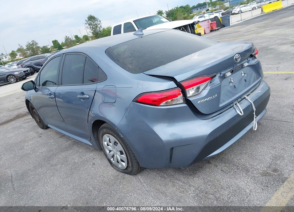 2021 TOYOTA COROLLA L VIN: JTDDPMAE4MJ171817