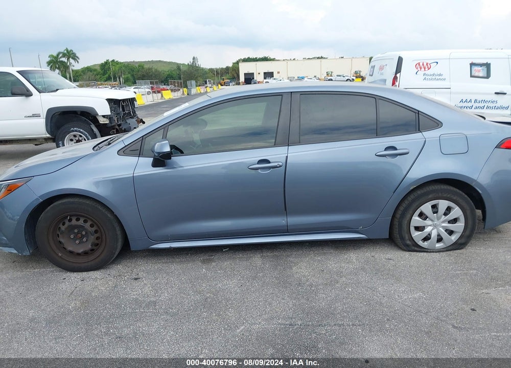 2021 TOYOTA COROLLA L VIN: JTDDPMAE4MJ171817