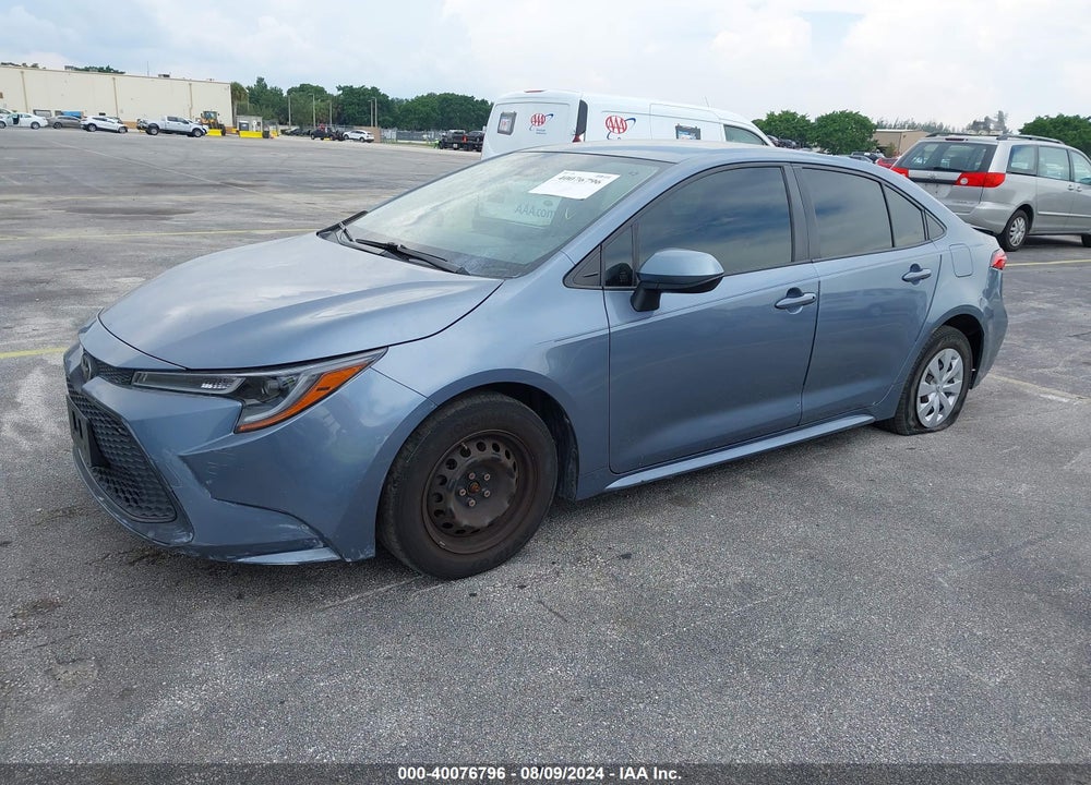 2021 TOYOTA COROLLA L VIN: JTDDPMAE4MJ171817