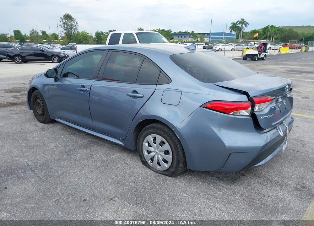 2021 TOYOTA COROLLA L VIN: JTDDPMAE4MJ171817