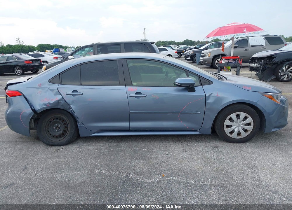 2021 TOYOTA COROLLA L VIN: JTDDPMAE4MJ171817
