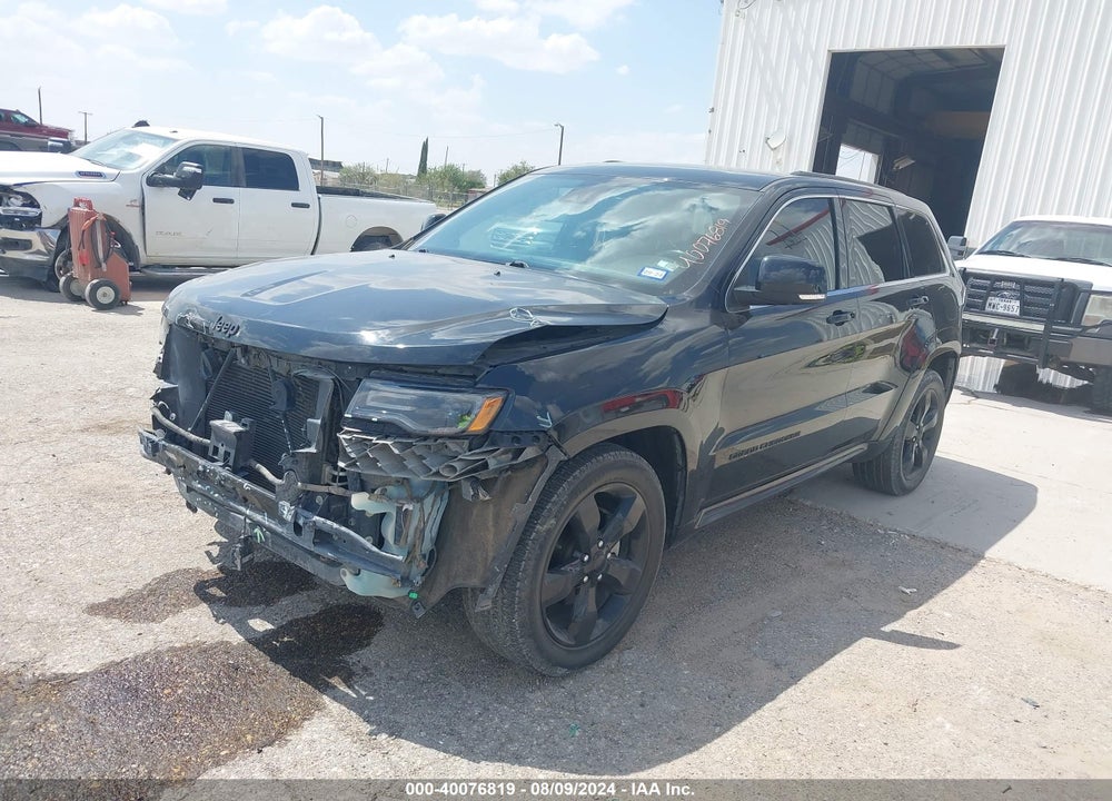 2016 CHEROKEE JEEP GRAND  HIGH ALTITUDE VIN: 1C4RJECG7GC382420