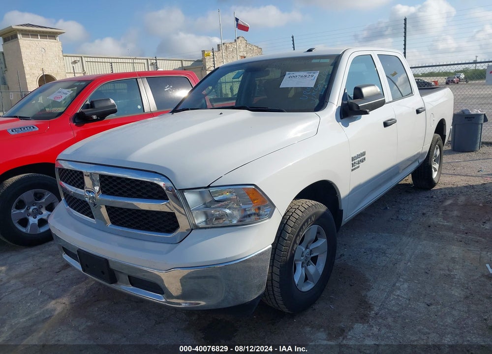 2022 RAM 1500 CLASSIC TRADESMAN 4X4 5'7 BOX VIN: 3C6RR7KGXNG206503