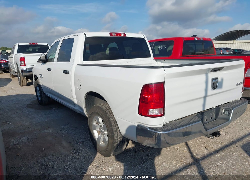 2022 RAM 1500 CLASSIC TRADESMAN 4X4 5'7 BOX VIN: 3C6RR7KGXNG206503
