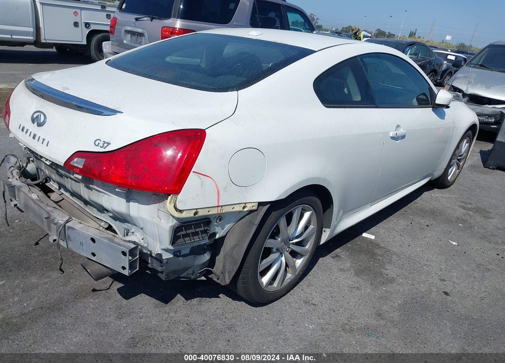 2012 INFINITI G37 JOURNEY VIN: JN1CV6EK9CM421761