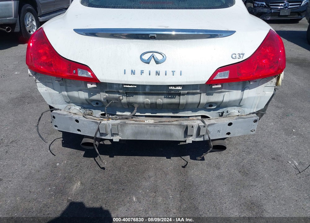 2012 INFINITI G37 JOURNEY VIN: JN1CV6EK9CM421761