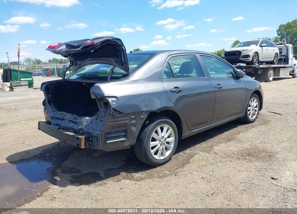 2009 TOYOTA COROLLA LE VIN: JTDBL40E19J040503
