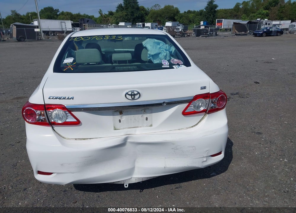 2012 TOYOTA COROLLA LE VIN: 2T1BU4EE7CC902227